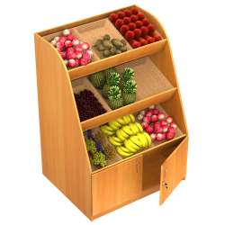 Торговые модули для овощей и фруктов в продуктовый магазин