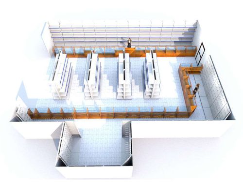 Комплексная расстановка торгового оборудования в магазине товаров для дома и дачи, фото 4