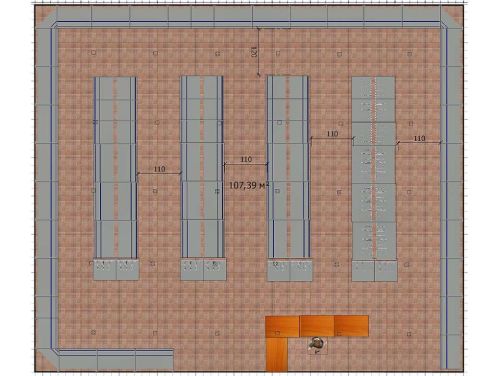 Проект комплексной расстановки оборудования для магазина FIX PRICE, фото 6