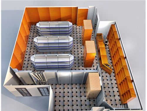 Экономпанели и прилавки для магазина канцелярских товаров. Г. Электросталь, просп. Ленина, д. 44/14, фото 3