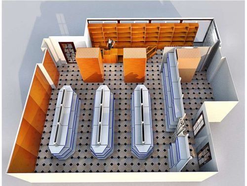 Экономпанели и прилавки для магазина канцелярских товаров. Г. Электросталь, просп. Ленина, д. 44/14, фото 6