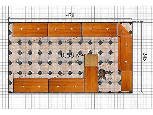 Торговая система и прилавки для магазина косметики. Г. Москва, Минская ул., д. 14, к. 1, фото 4