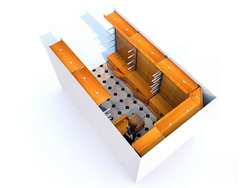 Торговая система и прилавки для магазина косметики. Г. Москва, Минская ул., д. 14, к. 1, фото 2