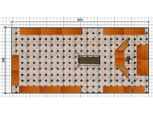 Проект магазина детской одежды. Г. Красногорск, Подмосковный бул., д. 8, фото 2