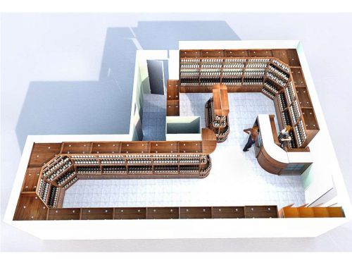 Проект торговой мебели для магазина по продаже элитного алкоголя, фото 3