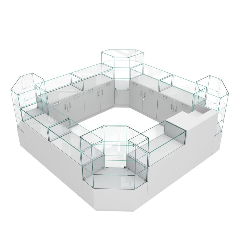 Павильоны и островки для магазина часов