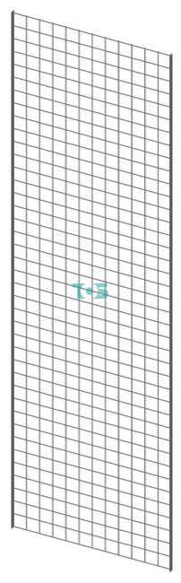 Настенная решетка большая для магазина хозяйственных товаров С-01 2000x600 мм