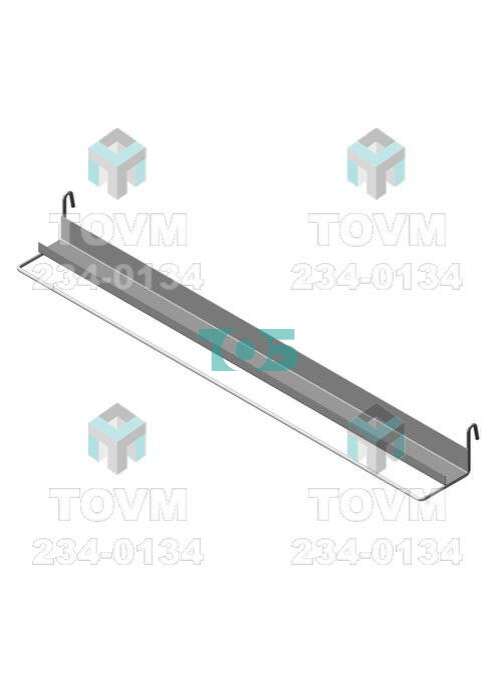 Полка-скоба 600мм/32мм П24