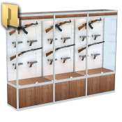 Торговое оборудование и мебель для оружейных магазинов