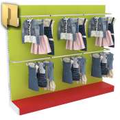 Торговая система для продажи детской одежды серии KIDS трёхсекционная