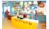 Изображение фотогаллереи №78 для раздела Разноцветные стеллажи с наклонными полками для магазина игрушек серии KIDS