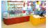 Изображение фотогаллереи №55 для раздела Разноцветные стеллажи с наклонными полками для магазина игрушек серии KIDS