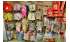 Изображение фотогаллереи №29 для раздела Разноцветные стеллажи с наклонными полками для продажи детской одежды серии KIDS-ДО