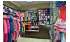 Изображение фотогаллереи №122 для раздела Разноцветные стеллажи с полками ДСП для продажи детской одежды серии KIDS-ДО