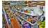 Изображение фотогаллереи №2 для раздела Стеллажи из ДСП с нижними накопителями для магазина хозяйственных товаров
