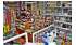 Изображение фотогаллереи №47 для раздела Недорогие торговые стеллажи из ДСП для магазина хозяйственных товаров