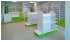 Изображение фотогаллереи №92 для раздела Стеклянные витрины для аптеки с дверками серии ЛАЙМ