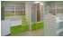Изображение фотогаллереи №10 для раздела Стеклянные витрины для аптеки с дверками серии ЛАЙМ