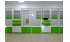 Изображение фотогаллереи №43 для раздела Стеклянные витрины для аптеки с дверками серии ЛАЙМ