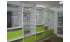 Изображение фотогаллереи №50 для раздела Стеклянные витрины для аптеки с дверками серии ЛАЙМ