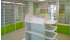 Изображение фотогаллереи №52 для раздела Угловые стеклянные витрины первой линии для аптеки серии ИЗУМРУД