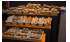 Изображение фотогаллереи №59 для раздела Торговые стеллажи для продажи хлеба серии BAKERY с полками - корзинами и верхним зеркальным фризом