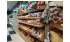 Изображение фотогаллереи №2 для раздела Торговые стеллажи для продажи хлеба серии BAKERY с нижней корзиной - накопителем и зеркальным фризом