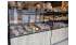Изображение фотогаллереи №13 для раздела Хромированные стеллажи с тонированными полками для магазина хлеба и выпечки
