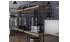 Изображение фотогаллереи №11 для раздела Хромированные стеллажи со стеклянными полками для магазина в стиле ЛОФТ