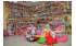Изображение фотогаллереи №71 для раздела Разноцветные стеллажи с наклонными полками для магазина игрушек серии KIDS