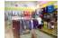Изображение фотогаллереи №16 для раздела Разноцветные стеллажи с полками ДСП для продажи детской одежды серии KIDS-ДО