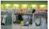 Изображение фотогаллереи №13 для раздела Разноцветные стеллажи со стеклянными полками для продажи детской одежды серии KIDS-ДО