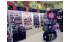 Изображение фотогаллереи №1 для раздела Cтеллажи из ДСП с накопителями для магазина сумок серии BAGS