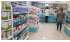 Изображение фотогаллереи №7 для раздела Низкие островные стеллажи для аптеки серии Голубой Горизонт