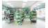 Изображение фотогаллереи №22 для раздела Низкие островные стеллажи для аптеки серии Голубой Горизонт