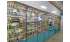 Изображение фотогаллереи №21 для раздела Низкие островные стеллажи для аптеки серии Голубой Горизонт