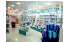 Изображение фотогаллереи №55 для раздела Низкие островные стеллажи для аптеки серии Голубой Горизонт