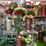 Фото №1 для проекта Фотографии торгового оборудования для цветочного магазина