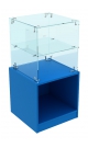 Прилавок с квадратной стеклянной полкой для магазина детской одежды ДЕЛФТ ПИ-10