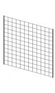 Решетка квадратная настенная белая для магазина посуды DISHES-РН-С06