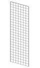 Решетка узкая настенная белая для магазина посуды DISHES-РН-С08