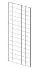 Решетка настенная белая мини для магазина постельного белья серии LINEN-РН-С-10