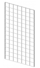 Решетка настенная белая малая для магазина сантехники РН-С-09