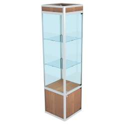 Витрины из алюминиевого профиля для магазина украшений серии DECOR