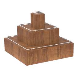 Пирамиды из ДСП для магазина украшений серии DECOR