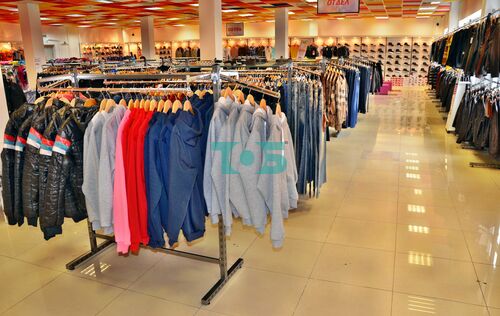 Оснащение под ключ магазина мужской одежды