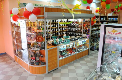Оборудование для магазина чая и кофе