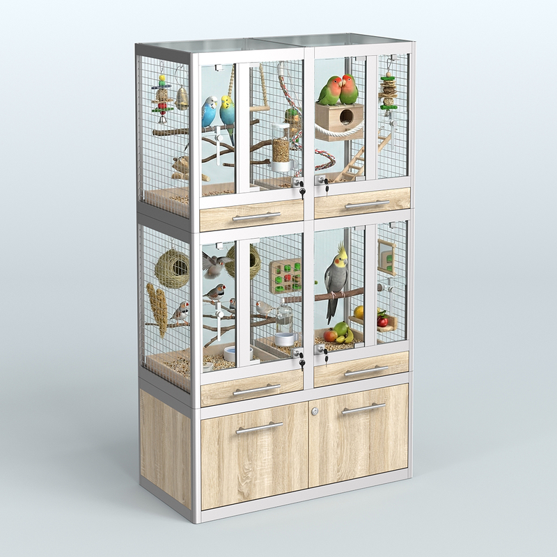 Витрины для продажи животных 