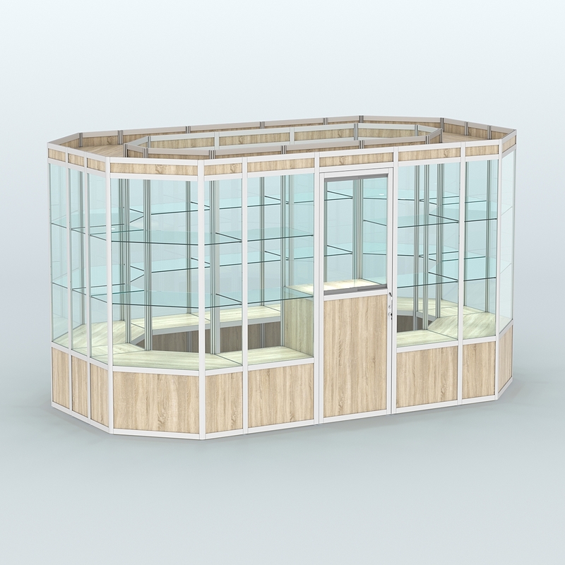 Павильоны из профиля островные