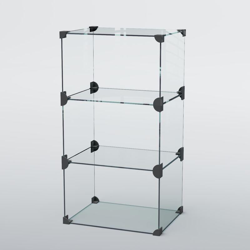 Витрины настольные серии "Кекс" для выпечки